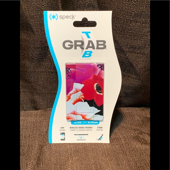 Speck Grab Tab Stand Cellphone Holder Flowers - Picture 1 of 2